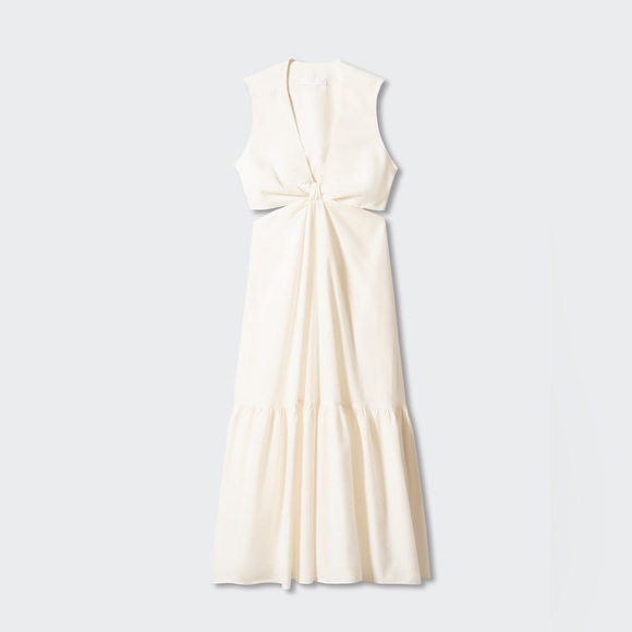 Mango Knot dress with openings - Picture 4 of 8